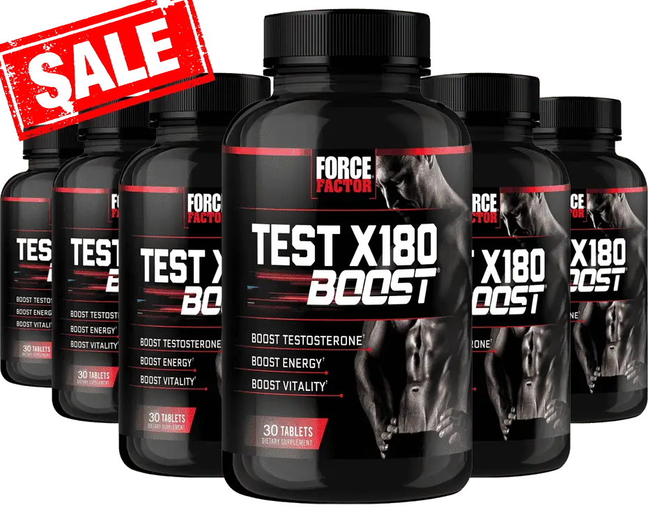 Force factor Test X180 boost-6-bottle